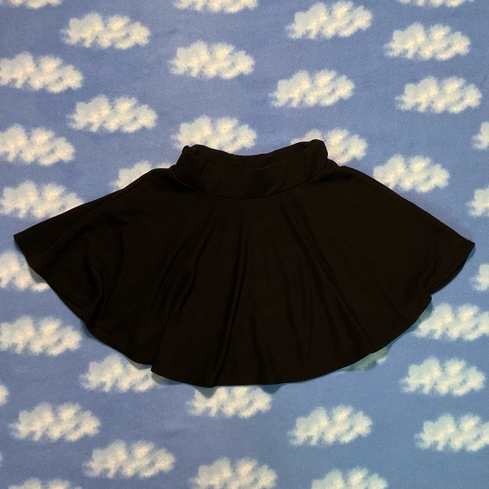 Black Skater Skirt
